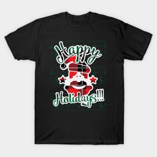 Happy Holidays Santa Claus T-Shirt